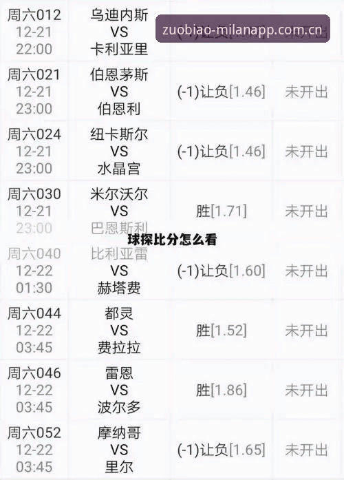 很多人在第一次接触网页版比分数据时，第一反应是：这玩意儿不就是个实时刷新的记分牌么？有什么可研究的？我曾经也这么以为，直到去年秋天，我在米兰体育平台盯一场西甲晚场，比分停在2:1整整十三分钟没动，我发消息给球友说这场稳了，结果手机端推送瞬间弹出2:3的终场比分。那一刻我才意识到，我对网页版比分数据的理解，可能错得离谱。